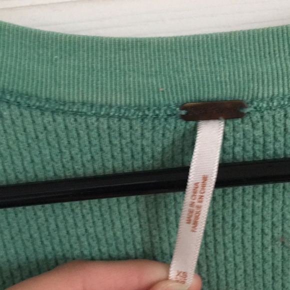 Free People Mint Kombucha Cuff Thermal - Picture 5 of 5